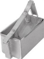 rvs hamkoker, vierkant, 265x140x140mm inh. ca 4,8kg