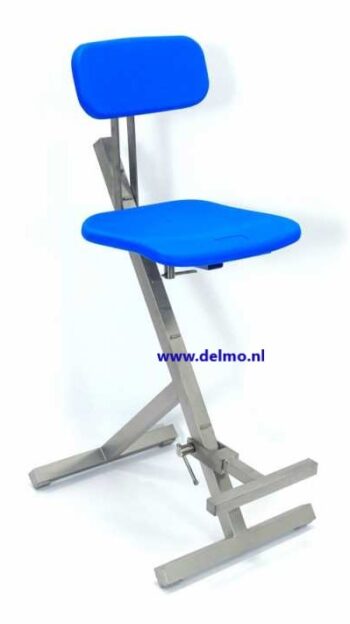 Blokvlak zit-stahulp Luigi zonder anti-slipvoeten