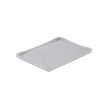 DL stapeldeksel 30x40cm. lichtgrijs