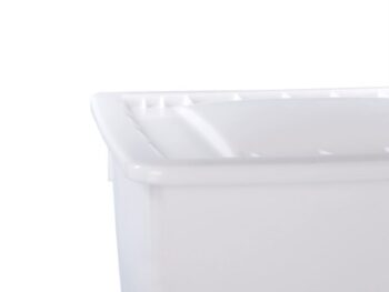 Craem deksel v. pekelbak 400 ltr, (95,2x74,5cm.) wit