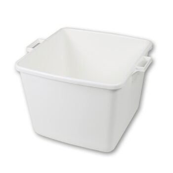 pekelbak vierkant 595x530x415mm (lxbxh) inhoud 95 liter, wit