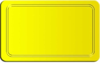 Marendo kunststof snijplank GN 1/1 [325x530x15mm] geel