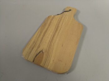 borrelplank hout, maat S [27x14x1.5cm.]