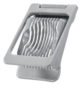 Duplex eiersnijder v.plakjes, aluminium