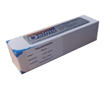 pak slijppasta, ca 400 gram blauw