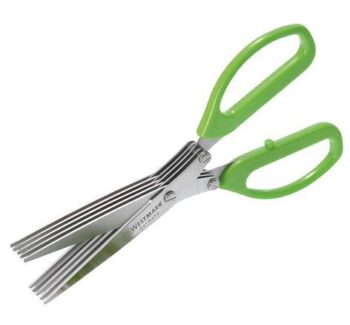 kruidenschaar met 4 rvs bladen
