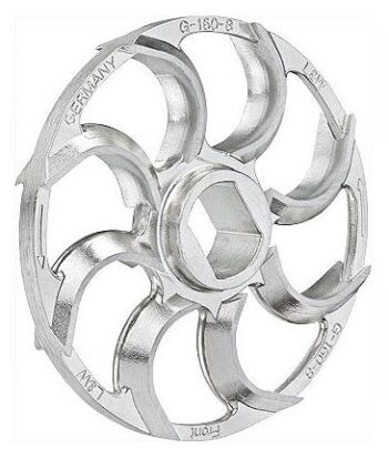 L&W sikkel-ringmes U-200, 8-vlg Toolsteel