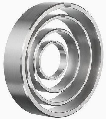 L&W vulring U-200, breedte 45.0 mm. INOX