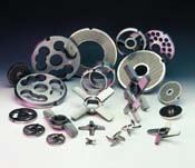 L&W steunkruis U-200, INOX met kunststof asbus