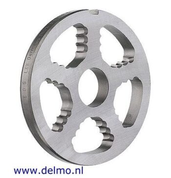 L&W voorsnijder U-200, 5-spaaks INOX versterkt