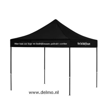 Ezup tentdak 3x3mtr Pro ZWART zonder bedrukking