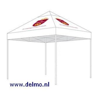 Ezup tentdak 3x3mtr Pro WIT Gildeslager (neutraal)
