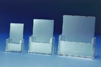 enkelvoudig folderbakje A4, transp breedte inw. 212mm