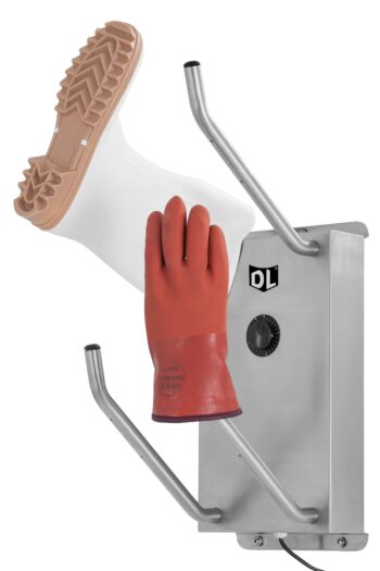 DL schoenen- en laarzendroger, roestvrij staal