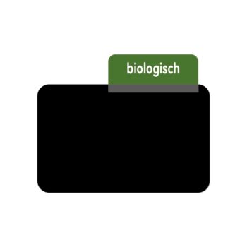 opsteekruiter 'biologisch', groen