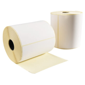 rol a 1000 eco thermo etiket 100x80mm diepvries, wit, kern 25mm