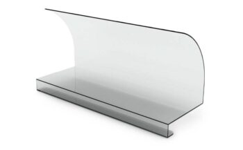 Plexi Vitrinekap 3-1, transparant 600x210x330mm