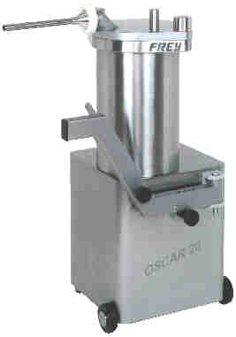 Frey hydraulische zuigervulmachine, Oscar-20