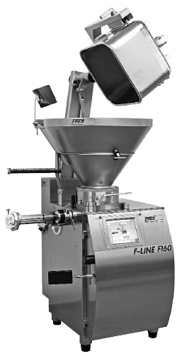 Frey vacuum-continuevulmachine F160 A 40/160 (=+ deelb. trechter)