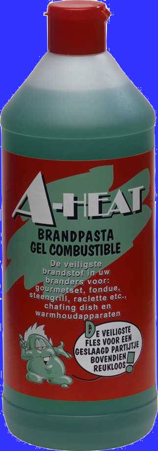 fles a 1 liter brandpasta
