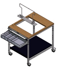 DL Interior verrijdbaar meubel v.Heat-70