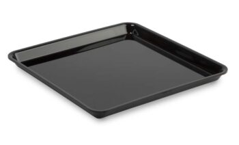 plexi schaal zwart, System-28 280x280x20mm