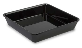 plexi kuip zwart, System-28 280x280x50mm