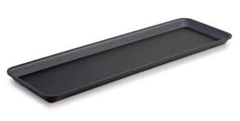 plexi DarkSmoke schaal zwart, 2/4Gn 530x162x20mm