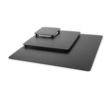 Plexi traiteurTheater, square podium. 800x800x65mm zwart