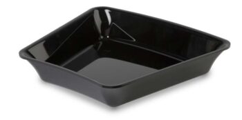 Plexi kuip 22o TraiteurTheater, zwart 300/210x265x50mm