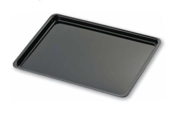 AC bak 1/2gn-60mm. zwart met rand