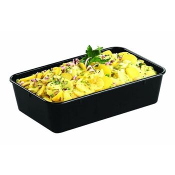 Waca bak 42x28x10cm. (1456) zwart