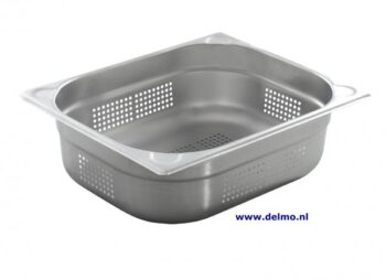 Marendo rvs Gastronormbak Gn-1/2 h=40 geperforeerd