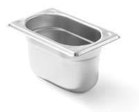 Basicline rvs Gastronormbak Gn-1/9 h=100