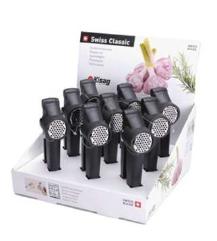 verkoopdisplay Kisag knoflookpersen 9 stuks, zwart