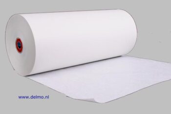 rol a 8kg. ersatz-papier, 40 cm [vetvrij] gebleekt/wit