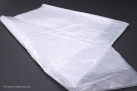 sterko zakken 54 x 80 cm 35my. [hdpe] transparant