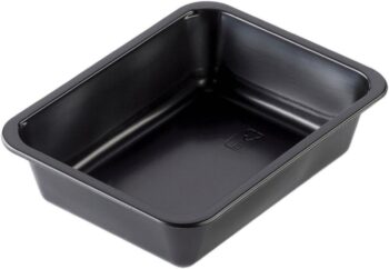 PP-thermo topsealtray M227/80 zwart 1-vaks [227x178x80mm]