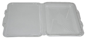 Svaro-tray SH-20 rechthoek transparant 200x145x20mm