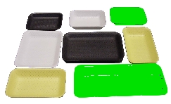 PT foodtainers 65(31650), zwart 180x 90x18mm.