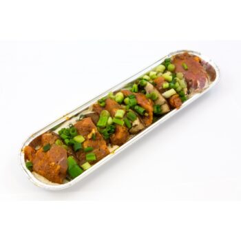 aluminium braadsleetje, 194x80x20mm. tortilla-schaaltje, kort