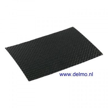 celstof inlays 80x120mm. zwart