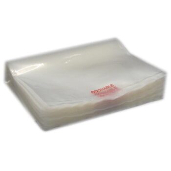 kook-vacuumzakken 400x600 mm. 100my (tot 121°C.)