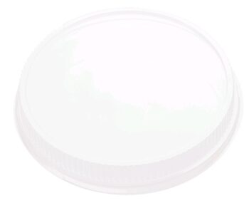 transparante kap voor fondue-bord rond