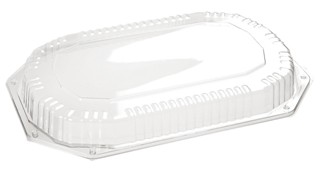 CS-deksel 43x28cm. hoog, transparant