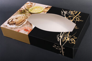 caterwaredozen, 36x25x8cm Parelmoer vis