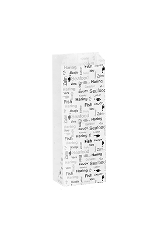 servetten 33x33cm. [1-laags] wit, Enjoy Fish