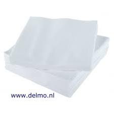 servetten 33x33cm. [dubbel-laags], wit