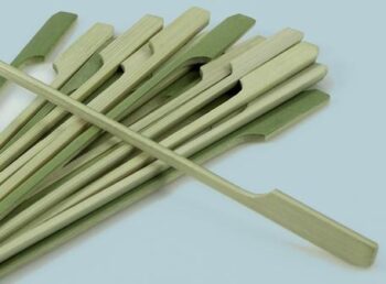 Gushi-spiezen, 300 mm. bamboe
