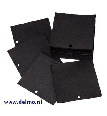 pak 500gr MSP Formatic-papers 115x115mm.met oog, zwart